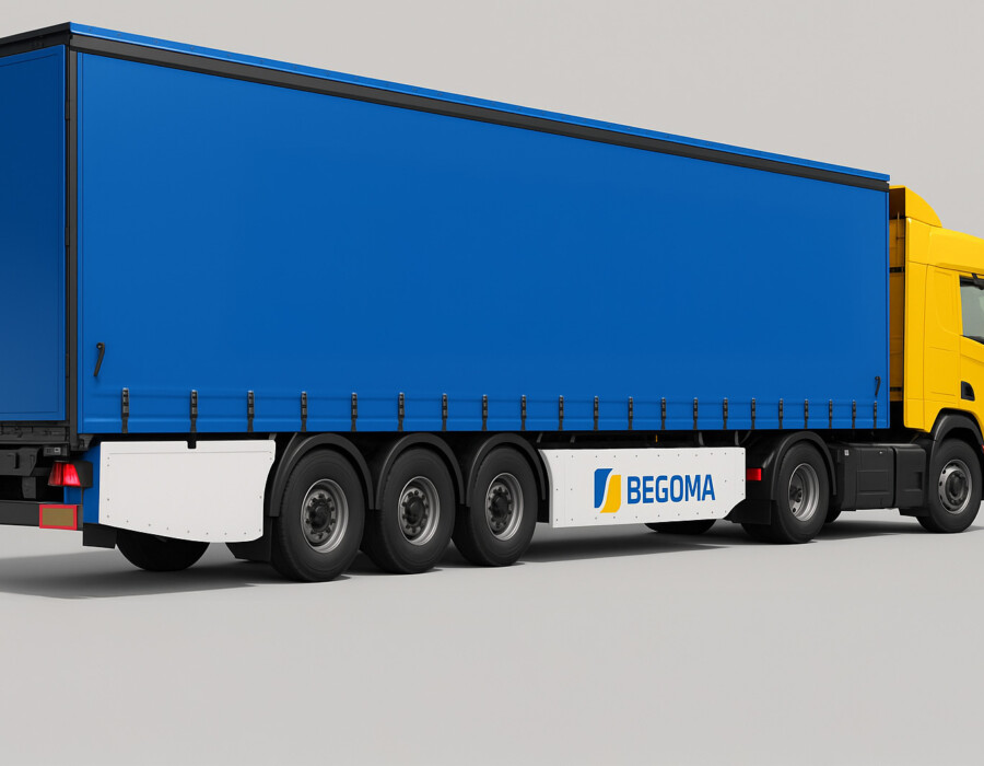 CGI Begoma truck with side skrits