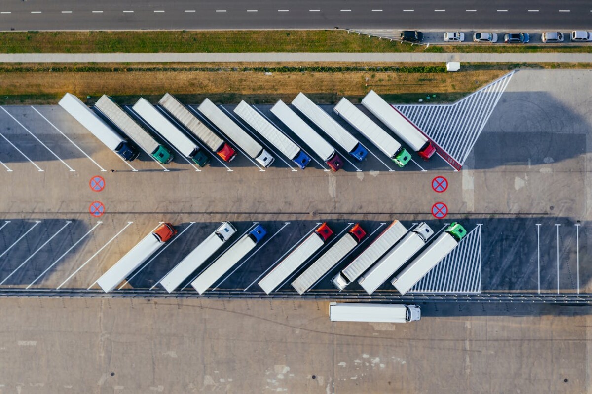 parked trailers